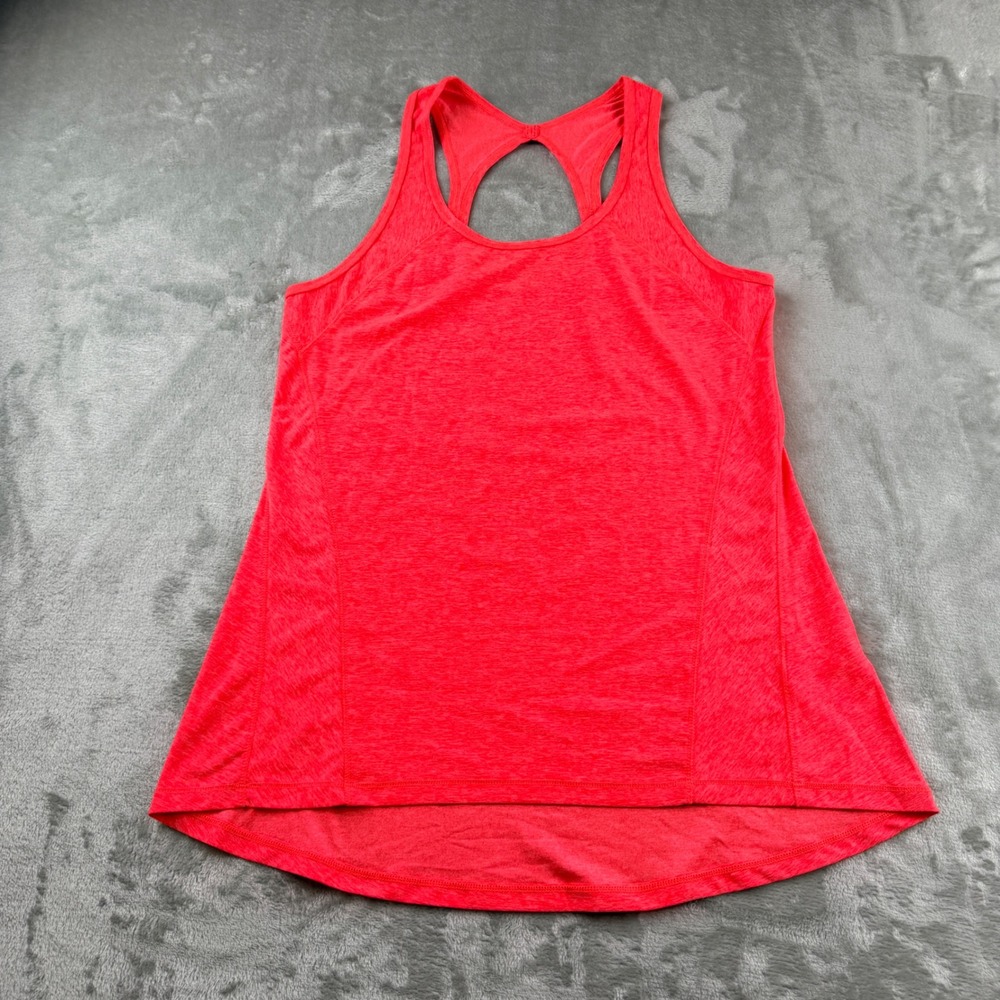 DSG Women's S Racerback Tank Top Pink Heathered Activewear Yoga Gym Workout